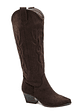 Bota Texana Castanha em Camurça - vignette 3