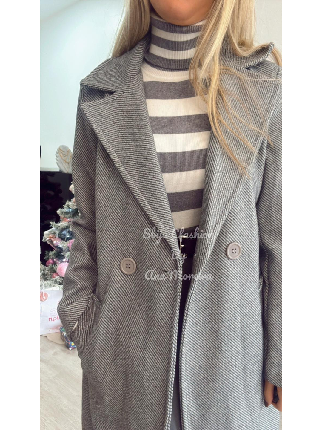 Casaco comprido em fazenda - TU 7