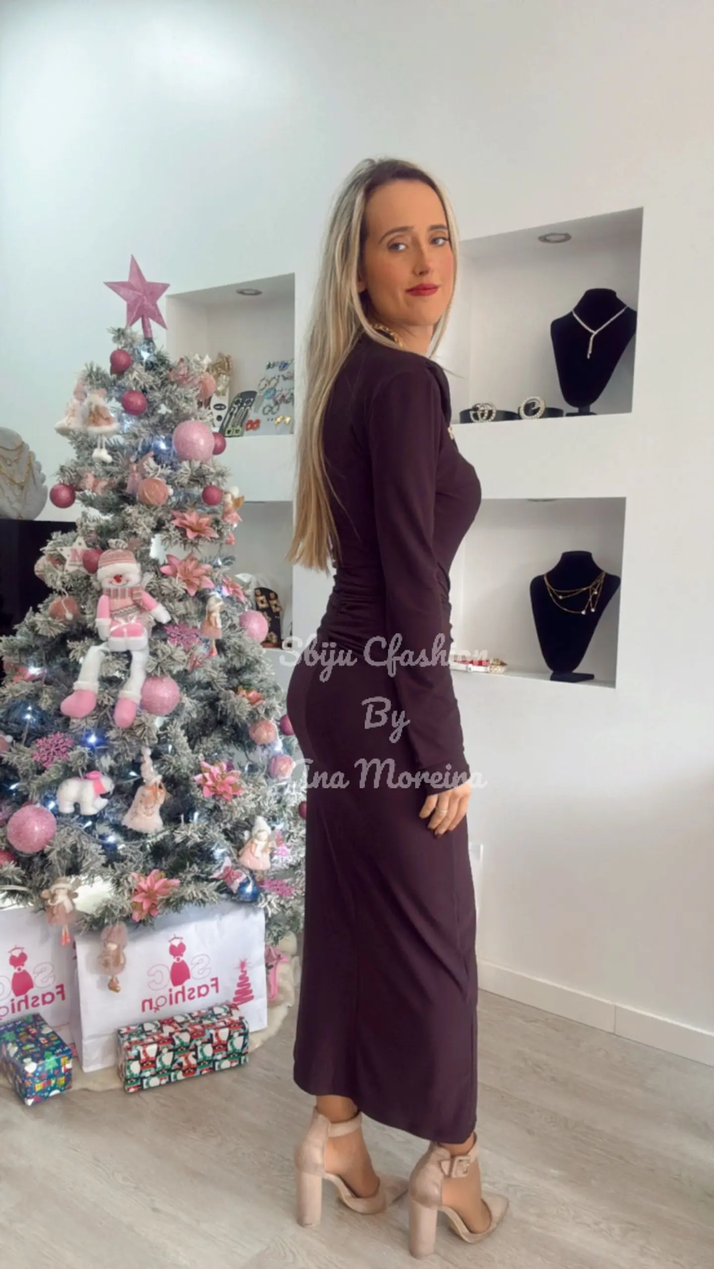 Vestido Justo Comprido Push-Up - TU 2