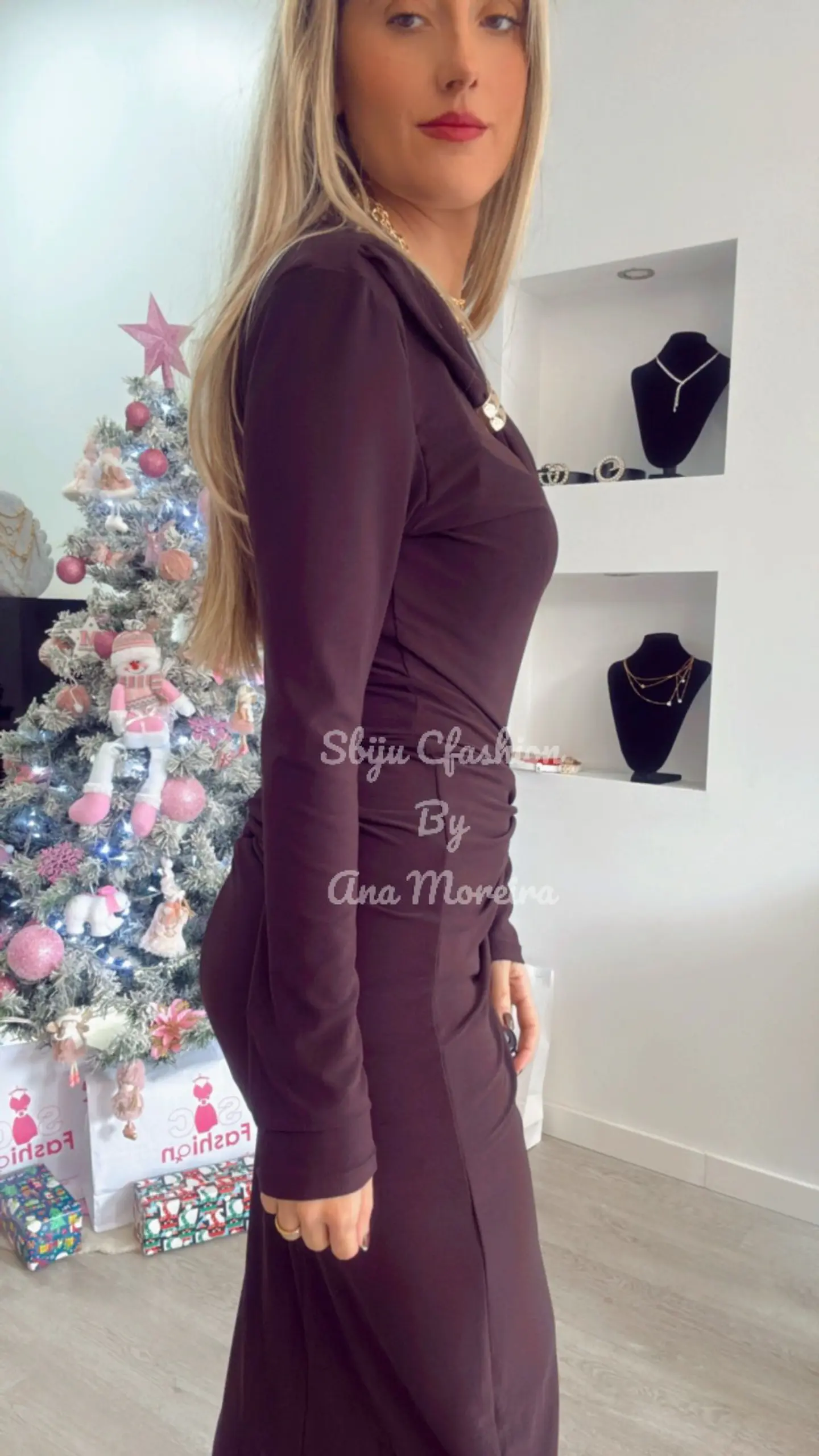 Vestido Justo Comprido Push-Up - TU 7