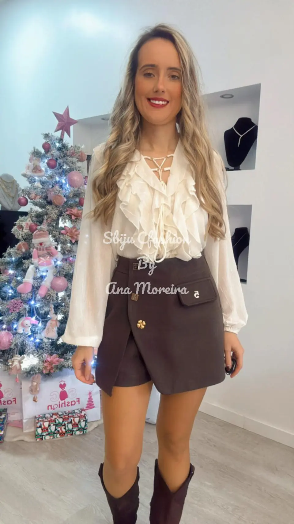 Blusa com Folhos no Peito 2