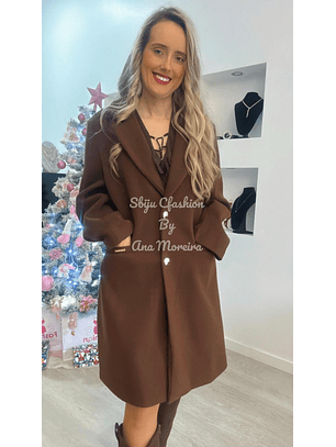 Casaco de Fazenda com Bolsos - TU