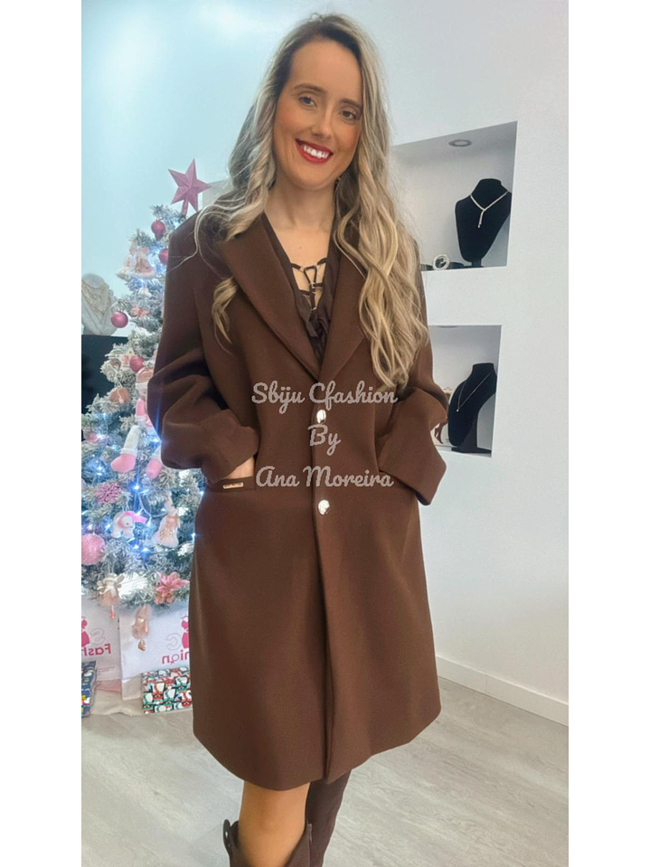 Casaco de Fazenda com Bolsos - TU 2