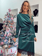 Vestido em Veludo com Renda - TU - thumbnail 8