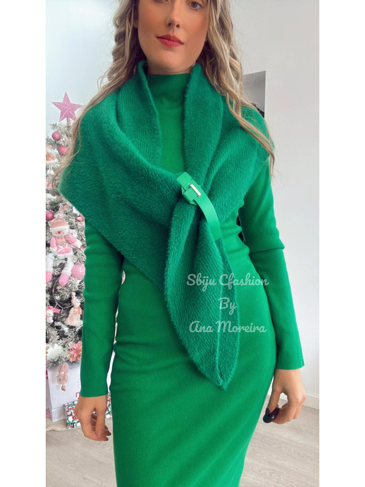 Vestido com Écharpe - TU 4