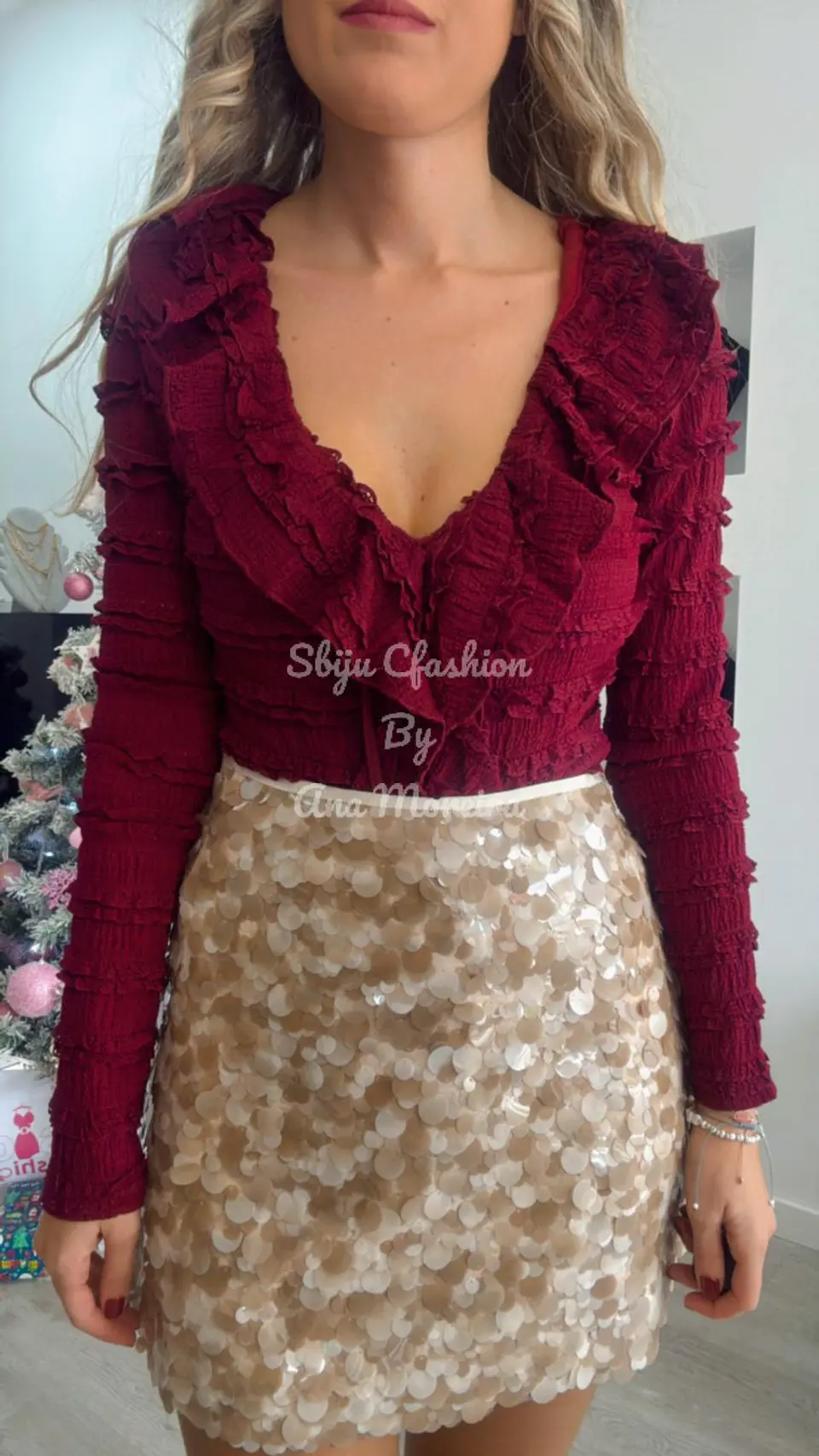 Body Decotado com Textura e Folho 3