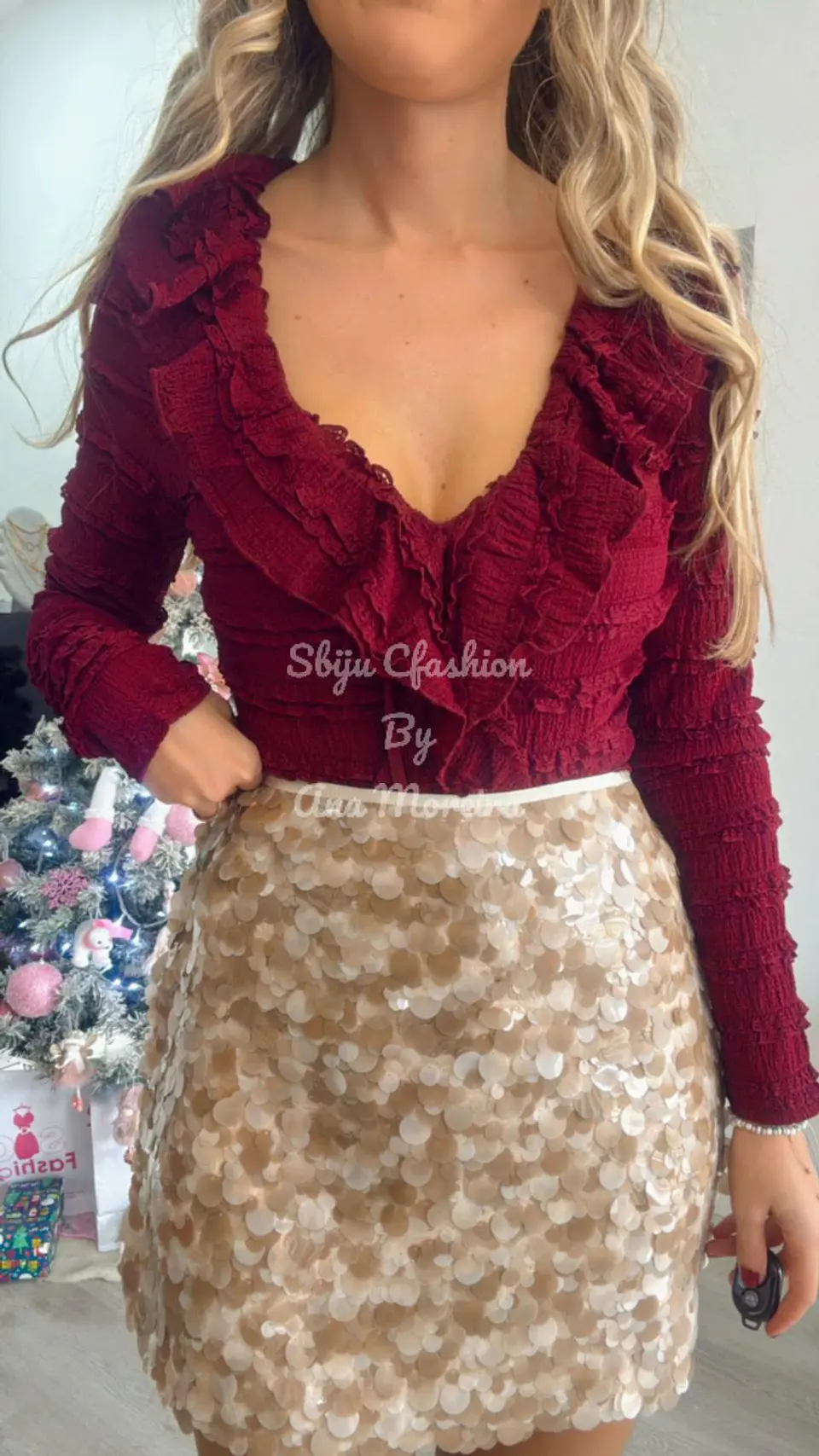 Body Decotado com Textura e Folho 1