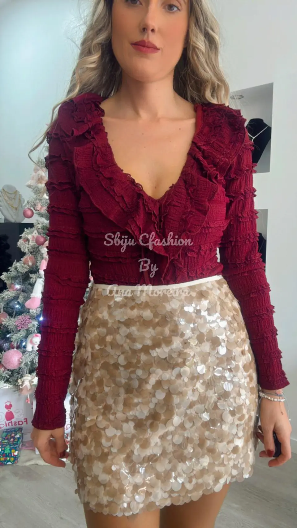 Body Decotado com Textura e Folho 2