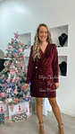 Vestido em Lantejoulas com Detalhe Dourado na Cinta - TU - thumbnail 11