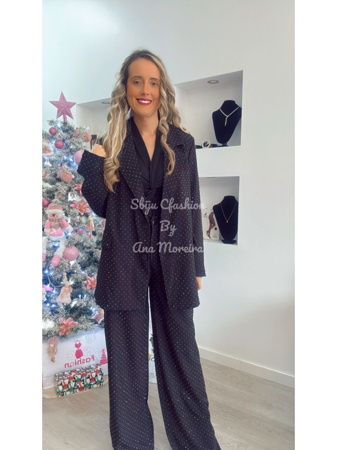 Fato Oversize com Brilhos - TU 3