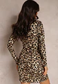 Vestido Leopardo de Manga Comprida - Vorschaubild 2