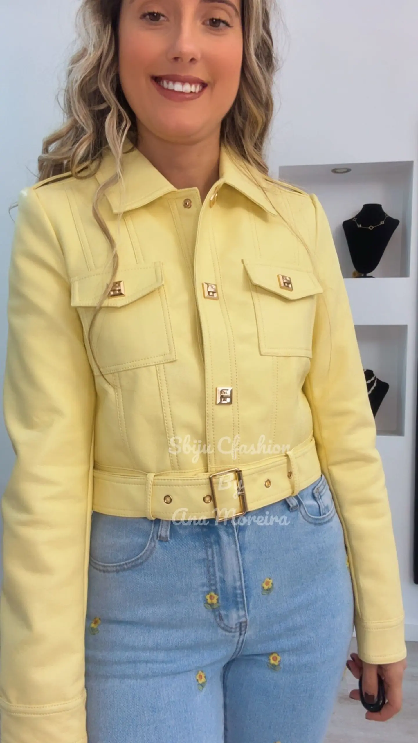 Casaca em Ecopele com Cinto 9