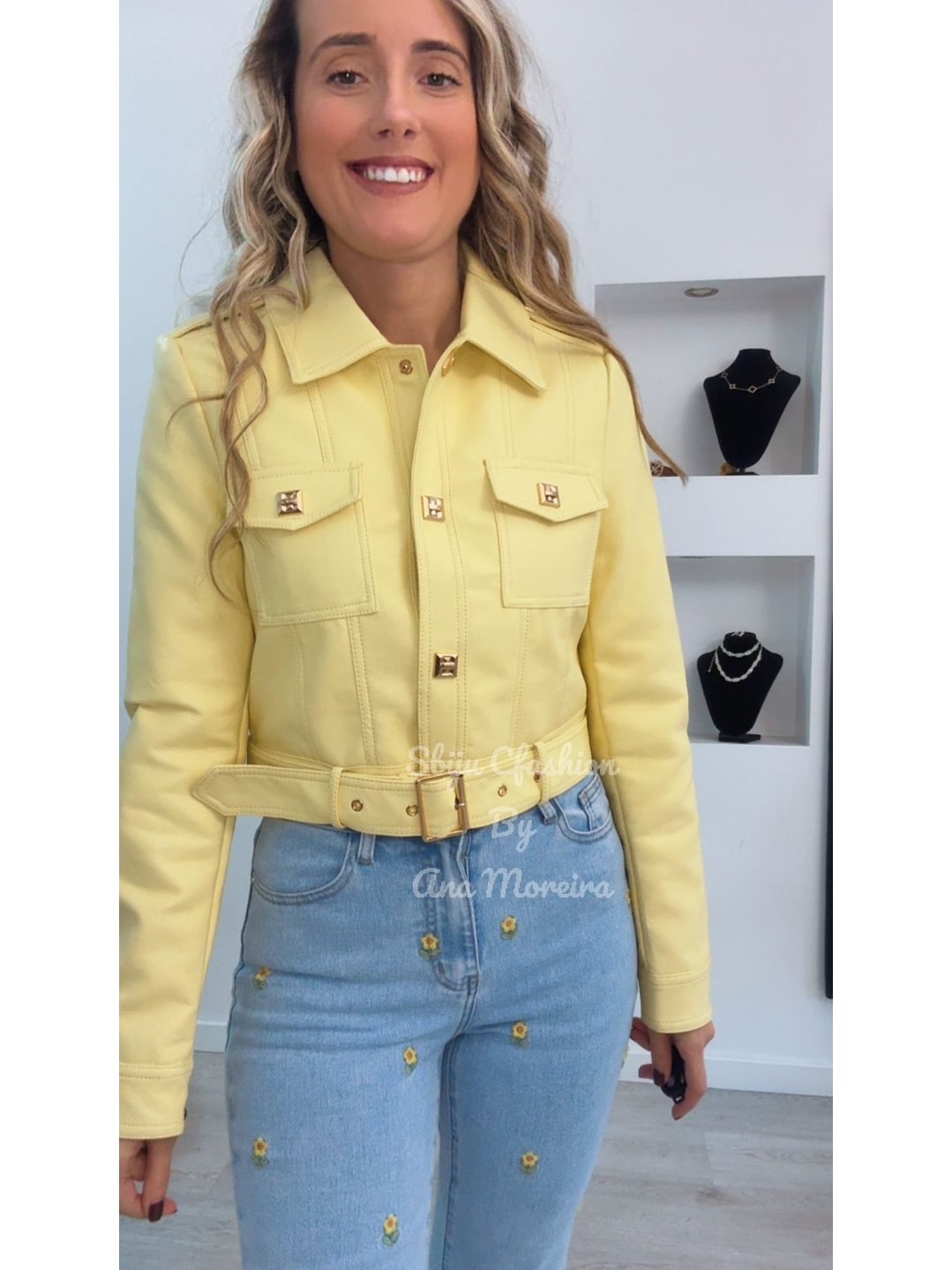 Casaca em Ecopele com Cinto 7