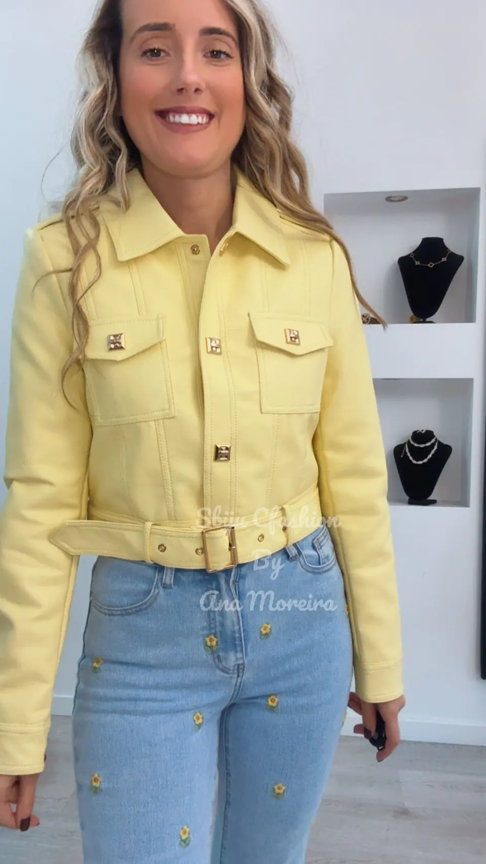 Casaca em Ecopele com Cinto 7