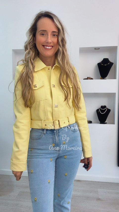 Casaca em Ecopele com Cinto