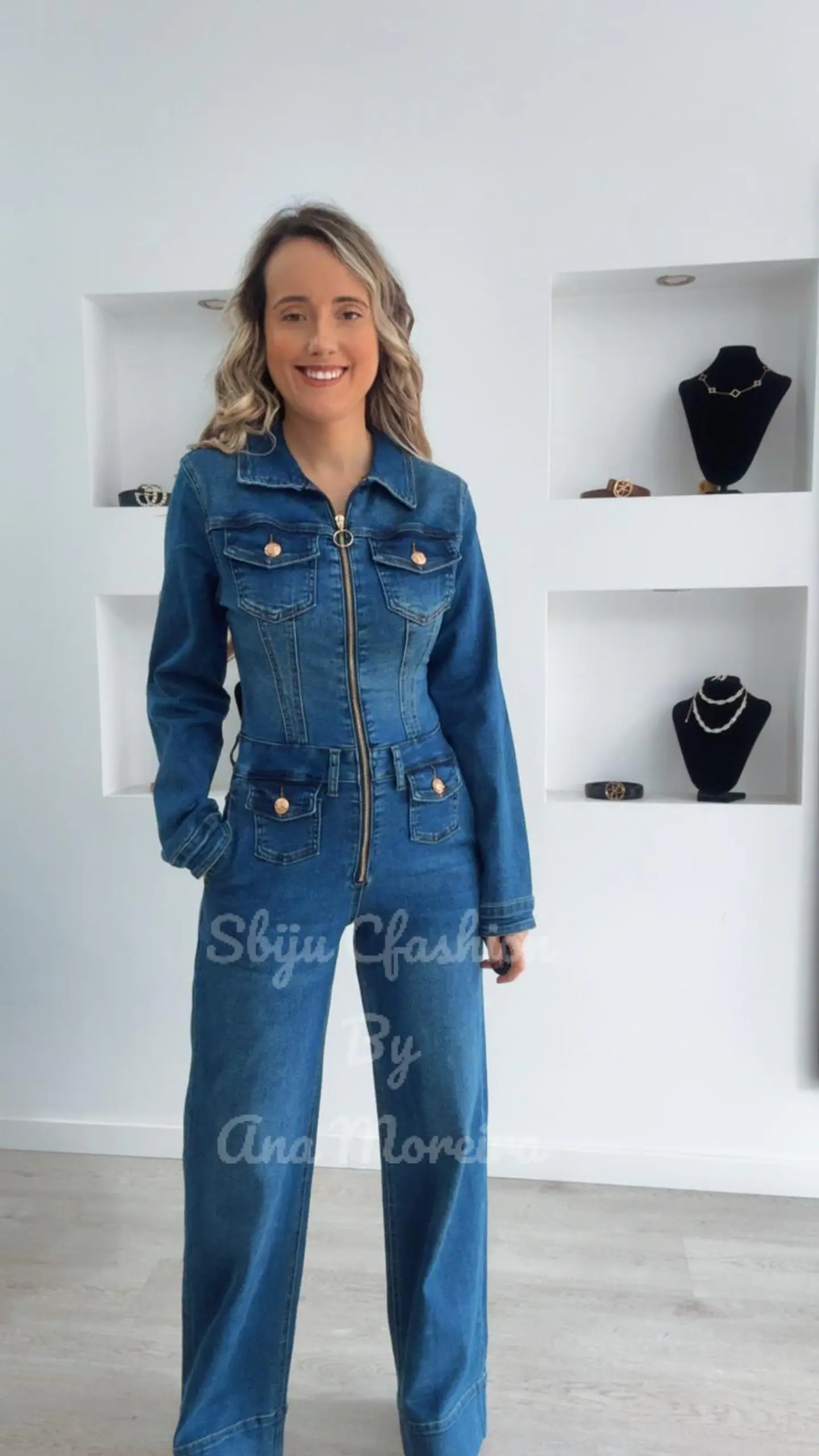 Macacão de Ganga de Manga Comprida 7