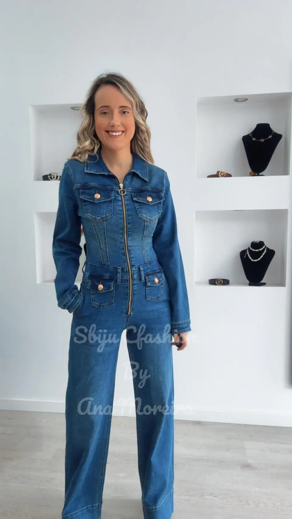 Macacão de Ganga de Manga Comprida 7