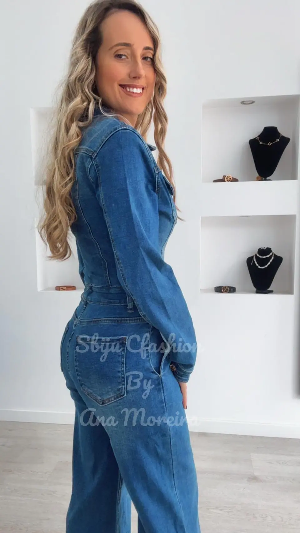 Macacão de Ganga de Manga Comprida 9