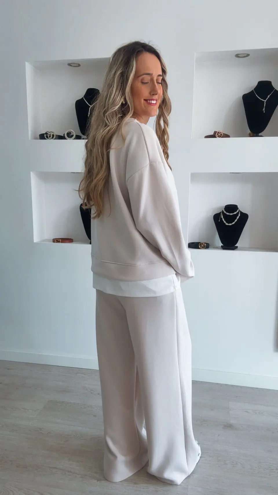 Fato de treino em algodão com detalhe de camisa - TU 5