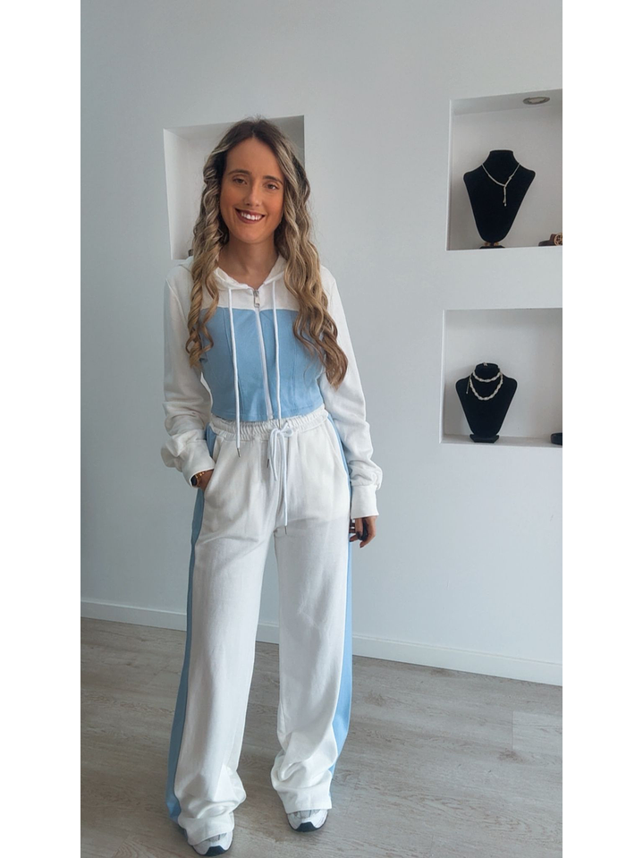 Fato de treino com casaco curto - TU 7