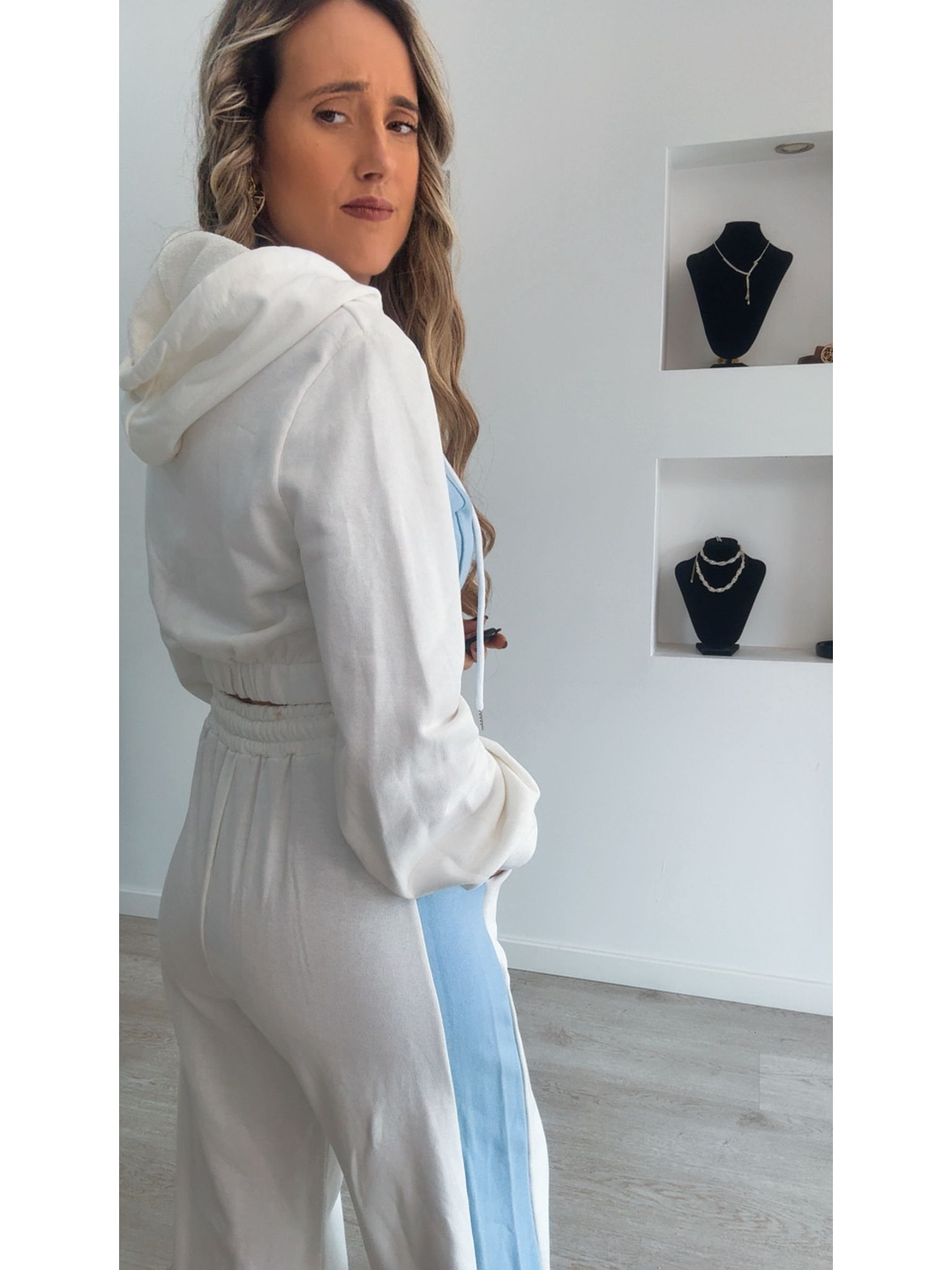 Fato de treino com casaco curto - TU 9