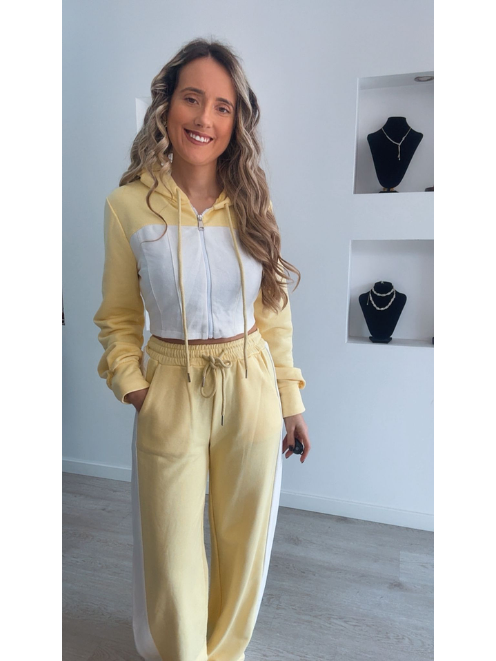 Fato de treino com casaco curto - TU 1