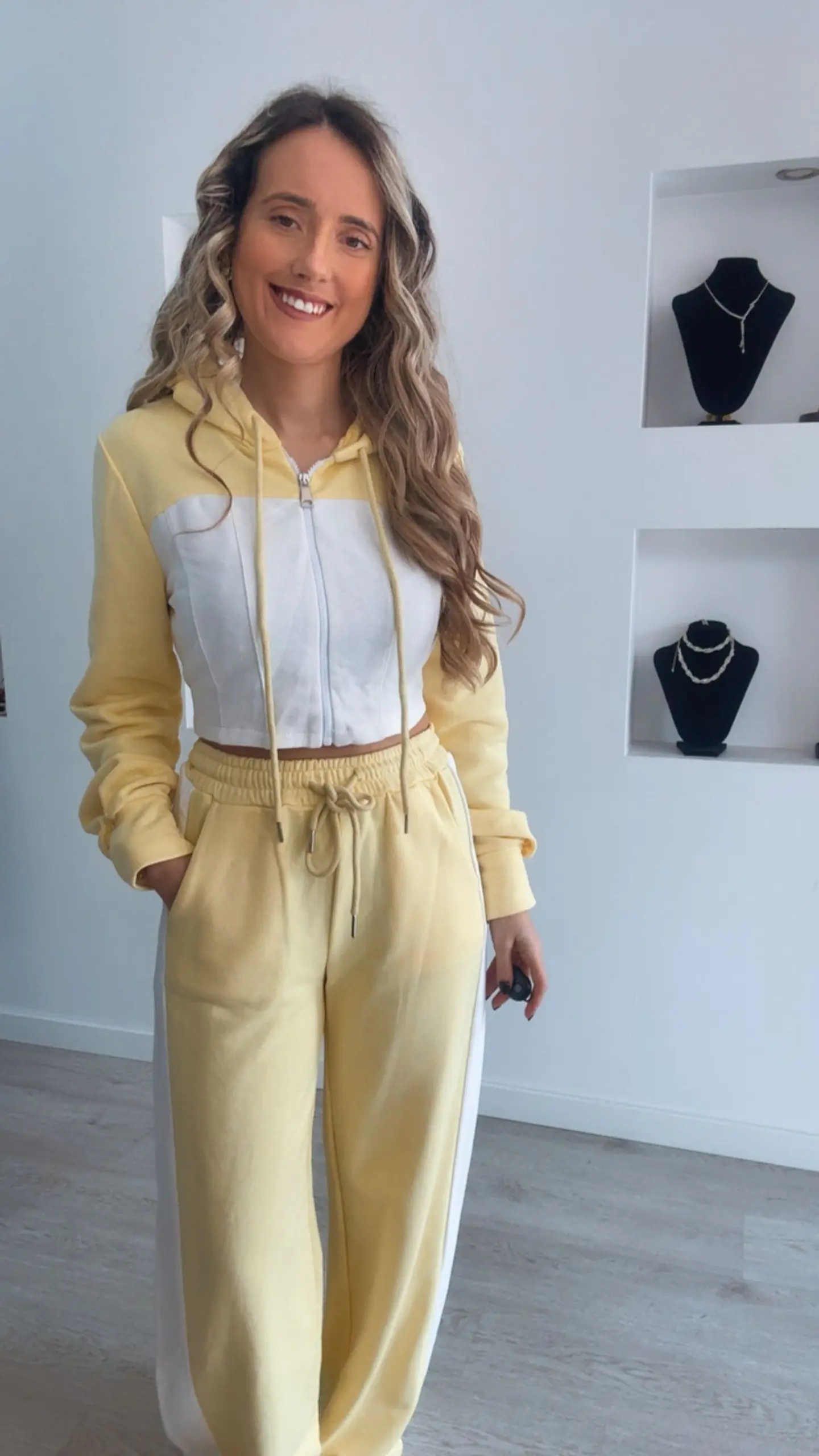 Fato de treino com casaco curto - TU 1