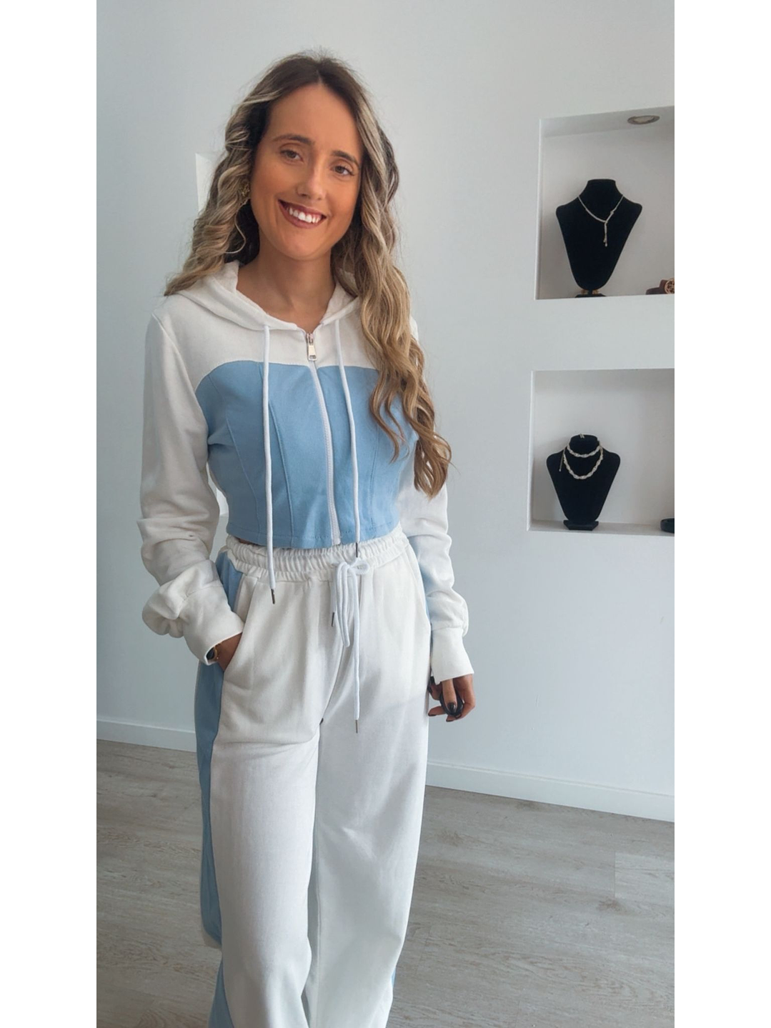 Fato de treino com casaco curto - TU 10