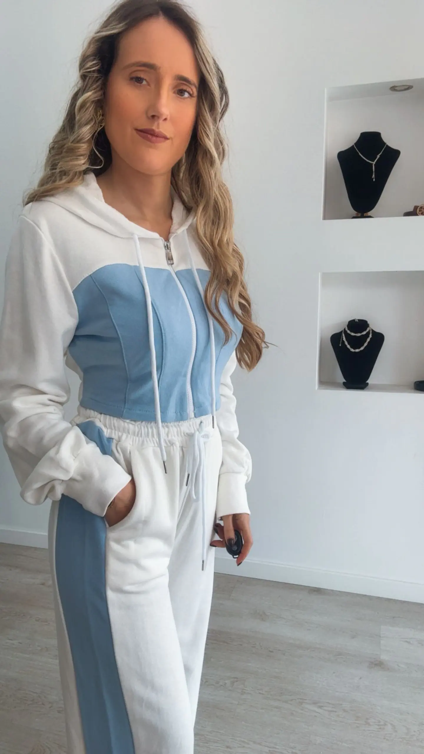 Fato de treino com casaco curto - TU 11