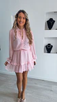 Vestido rosa com renda e folhos - Vorschaubild 4