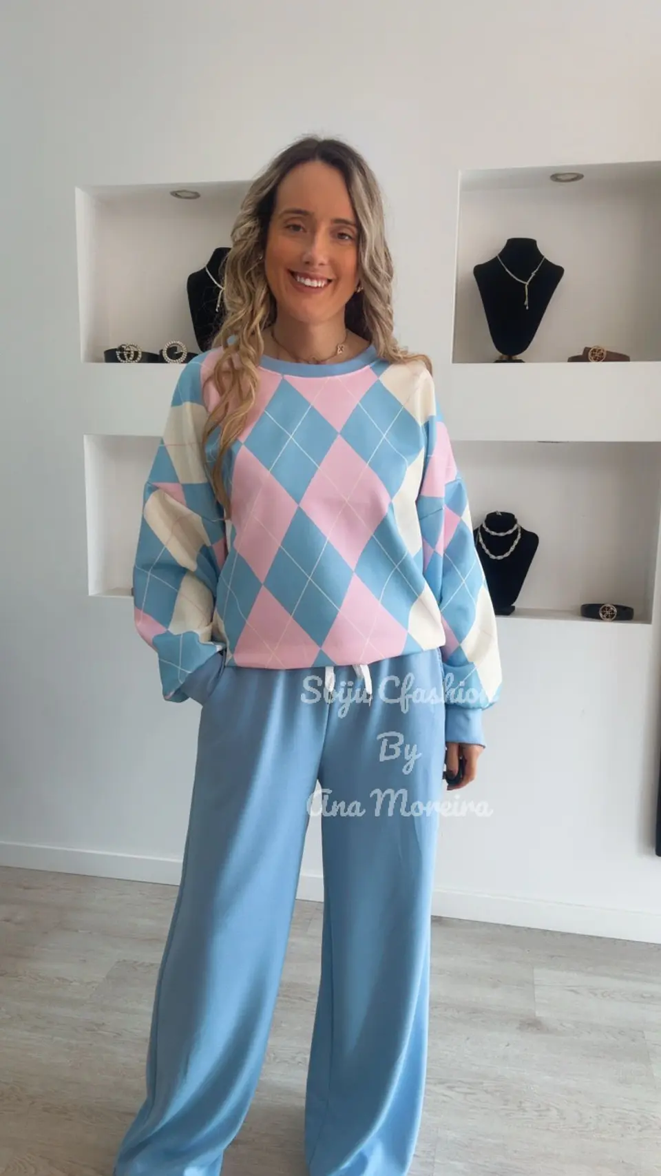 Fato de treino de losangos - TU 6