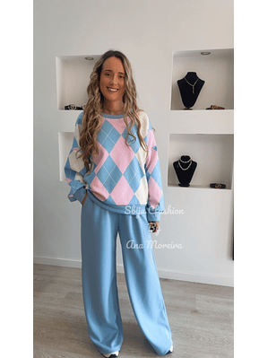 Fato de treino de losangos - TU