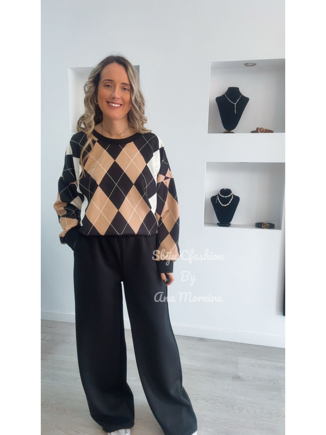 Fato de treino de losangos - TU 21