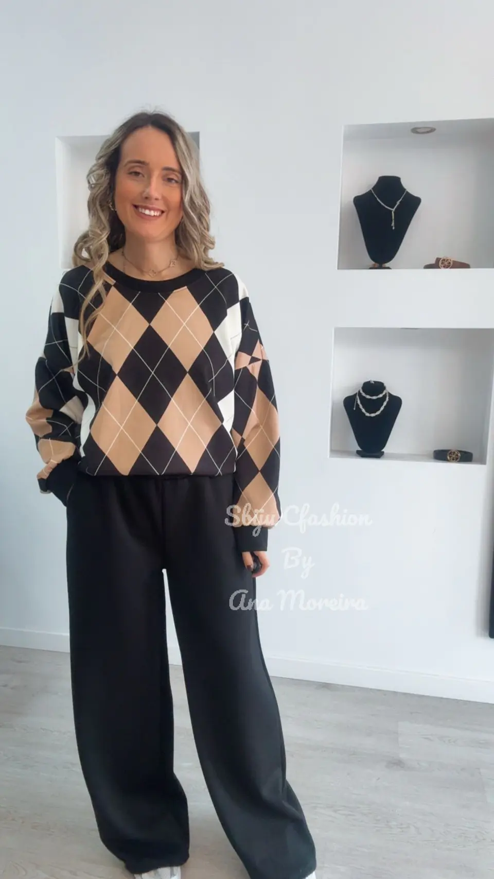 Fato de treino de losangos - TU 21