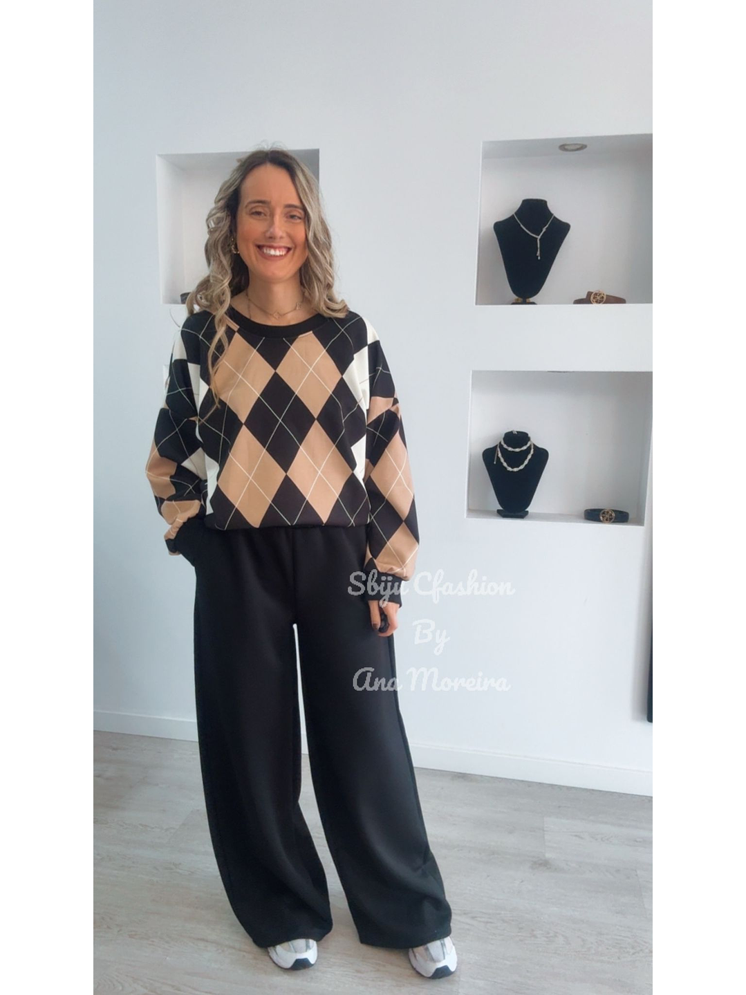 Fato de treino de losangos - TU 22