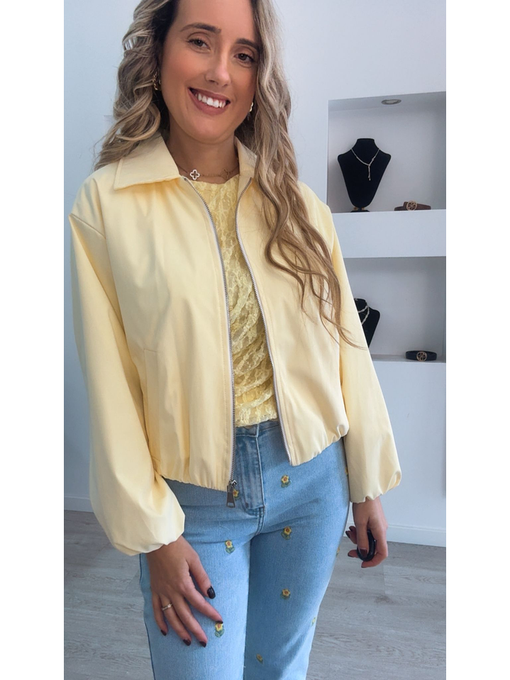 Casaco com elástico na cinta - TU 3