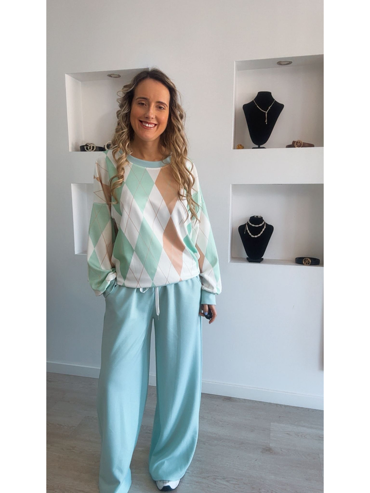 Fato de treino de losangos - TU 14