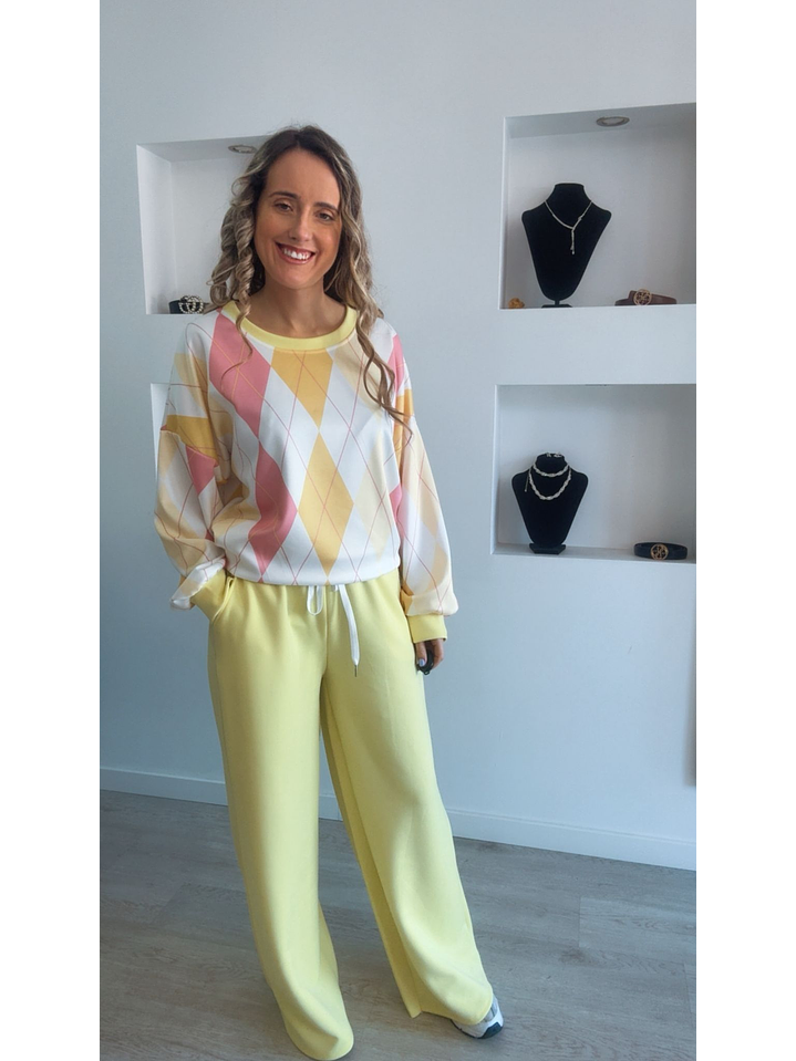 Fato de treino de losangos - TU 17