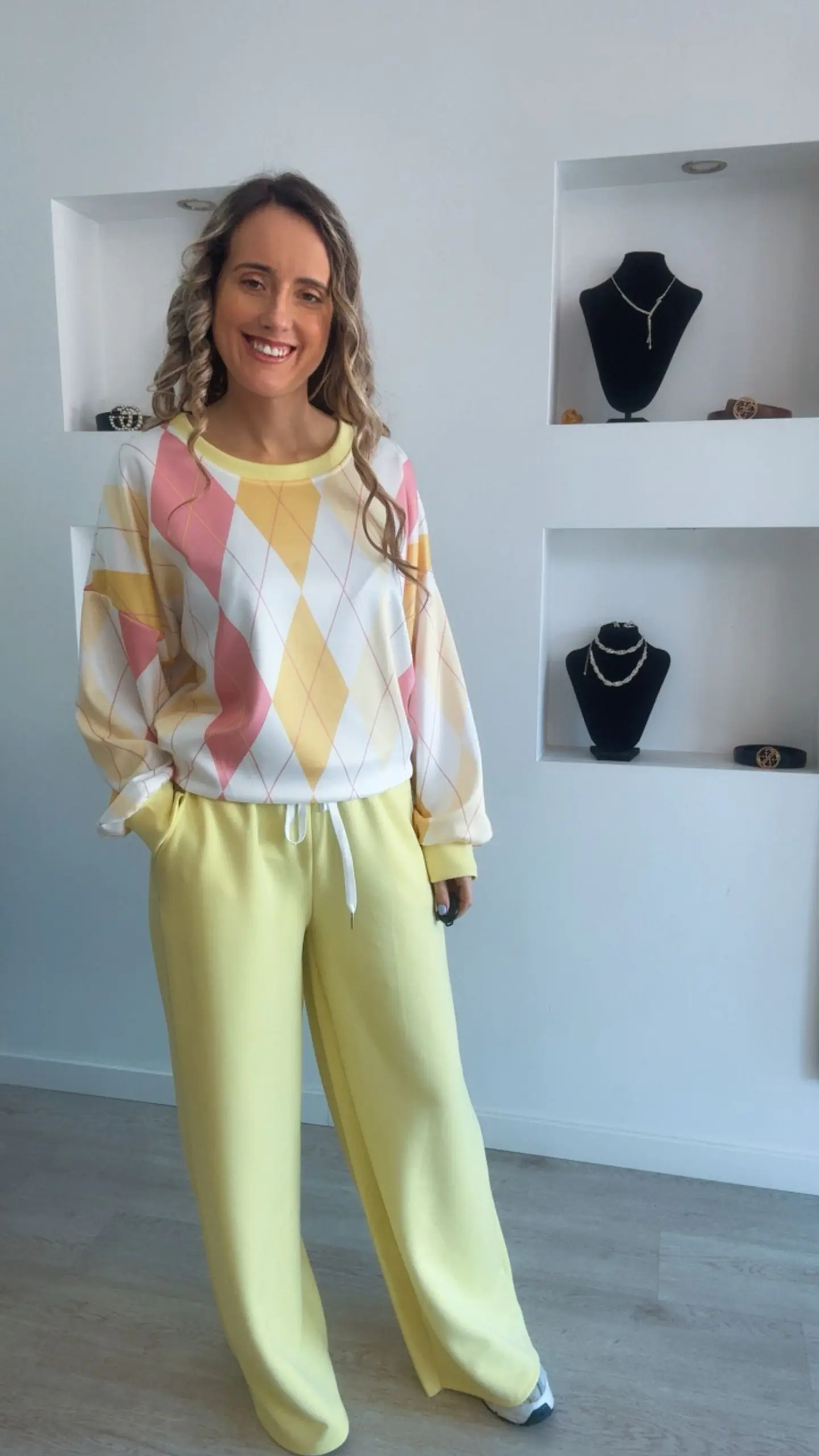 Fato de treino de losangos - TU 17