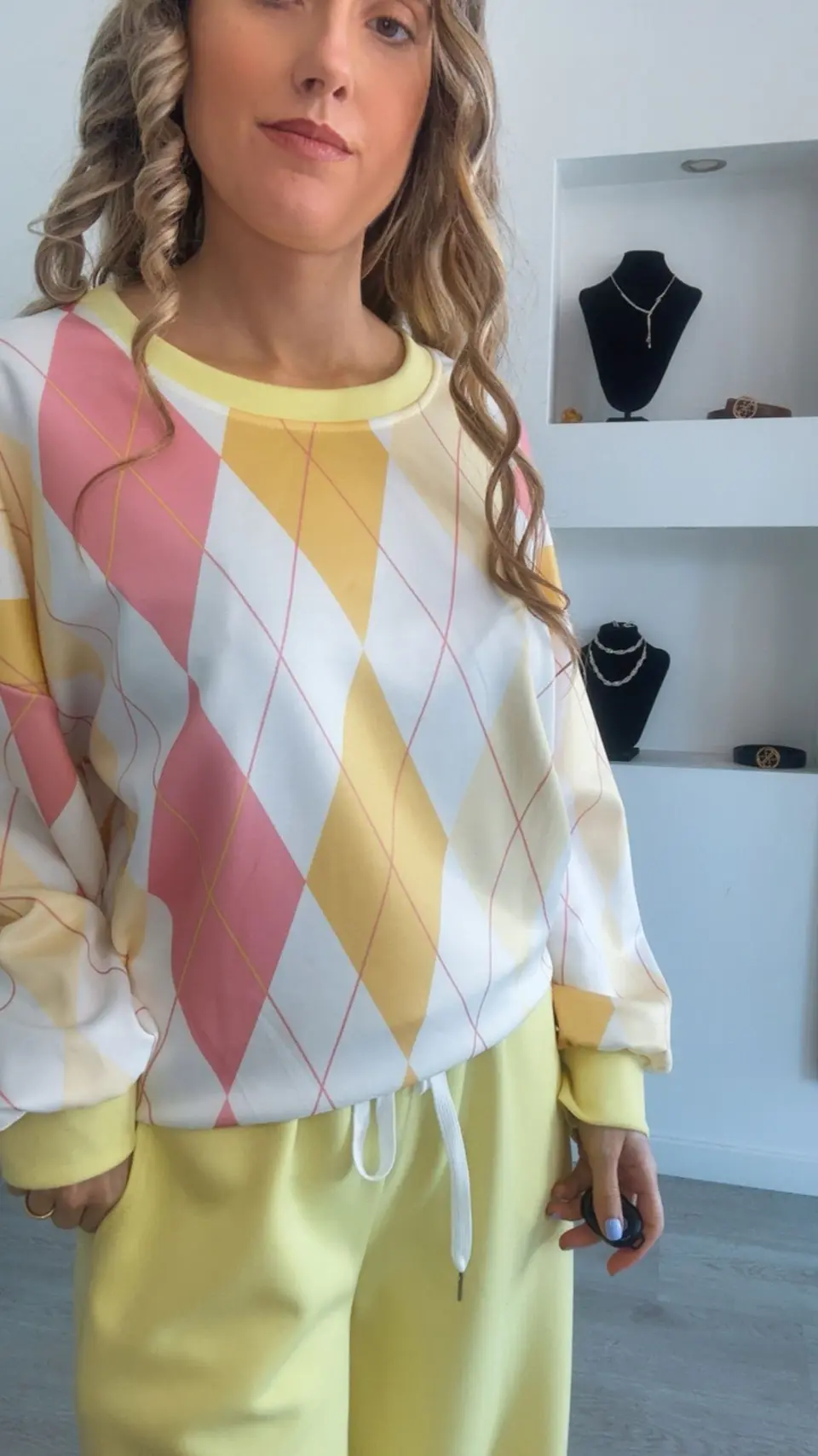 Fato de treino de losangos - TU 18