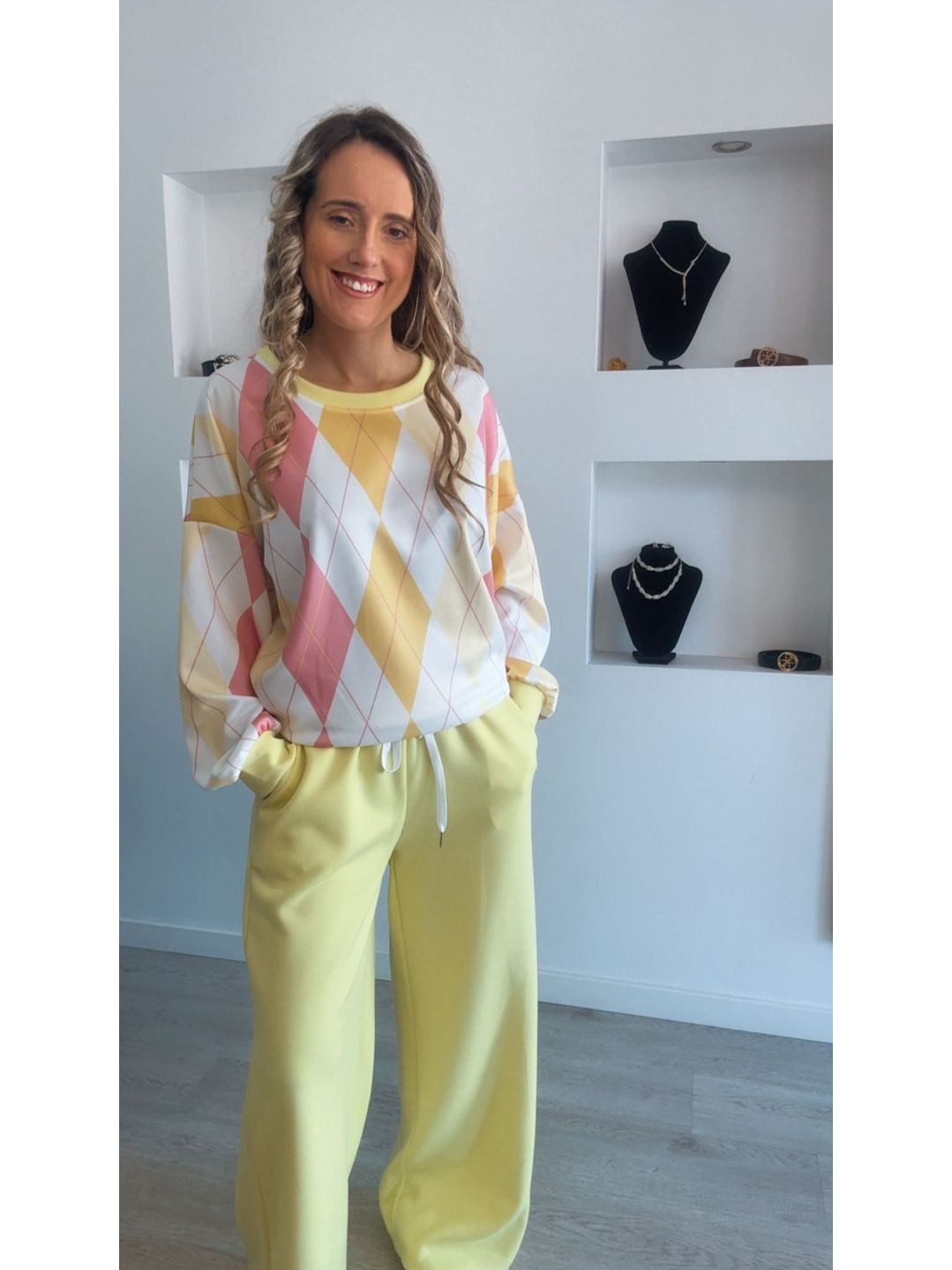 Fato de treino de losangos - TU 19