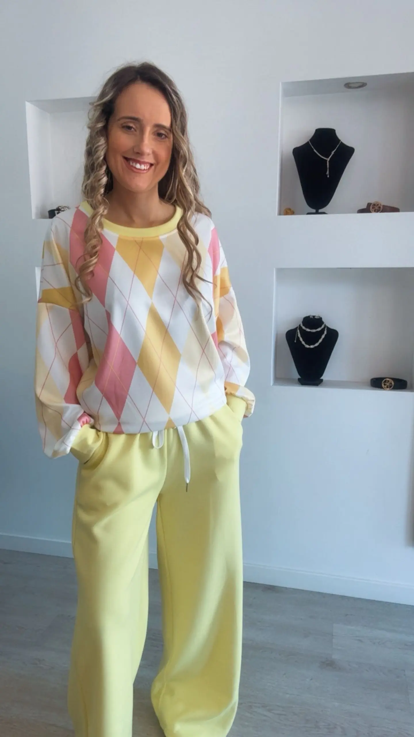 Fato de treino de losangos - TU 19