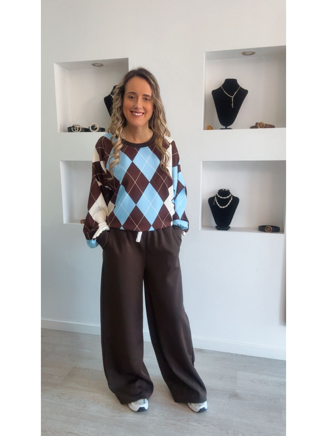 Fato de treino de losangos - TU 6