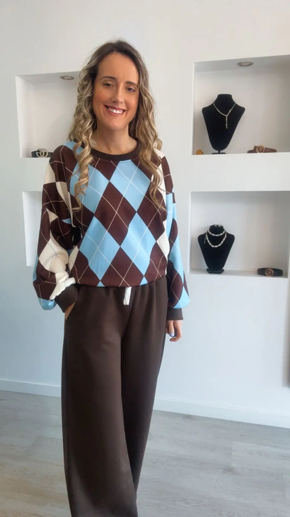 Fato de treino de losangos - TU 1