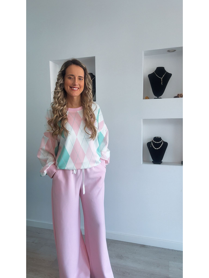 Fato de treino de losangos - TU 11