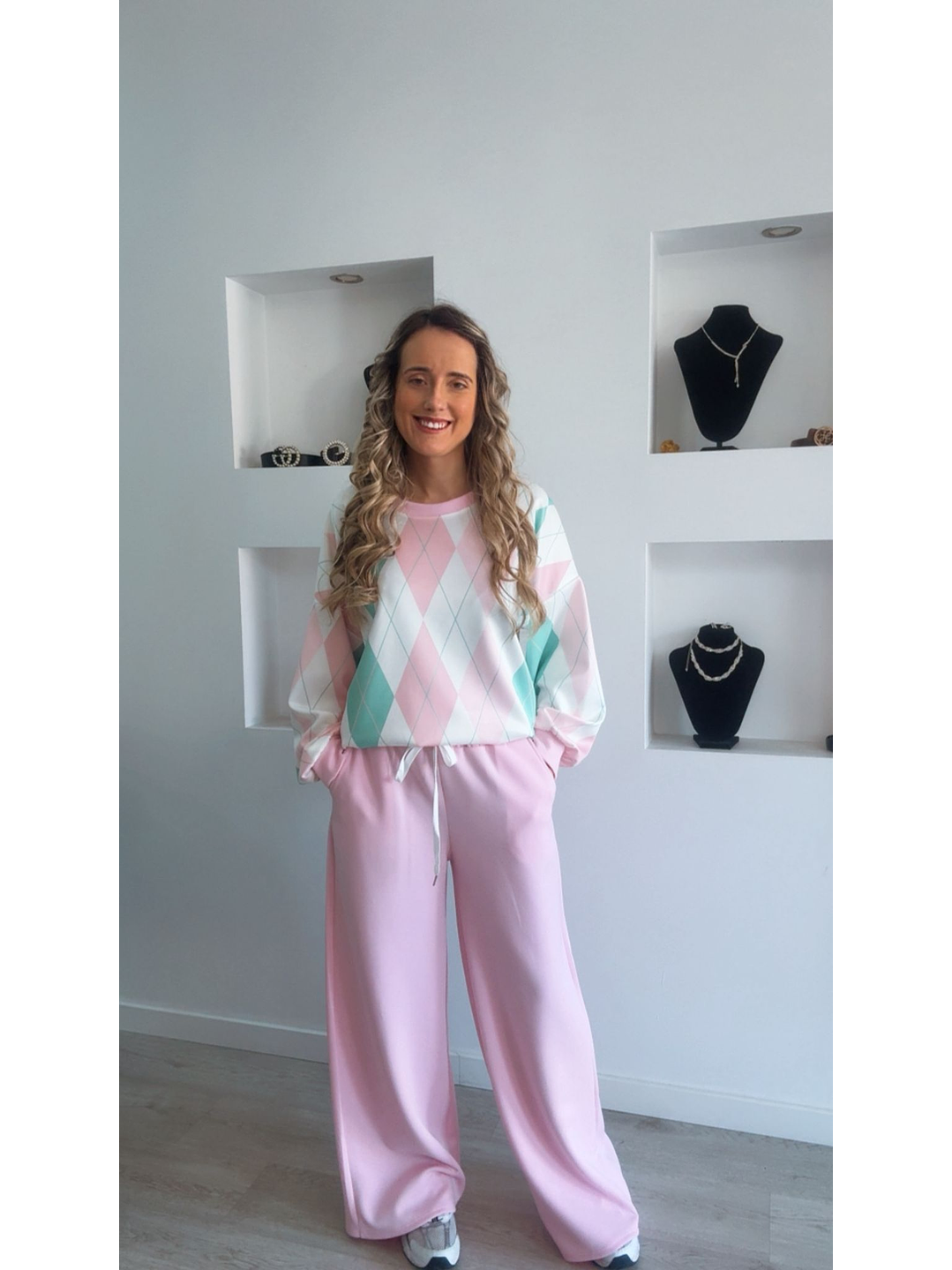 Fato de treino de losangos - TU 10