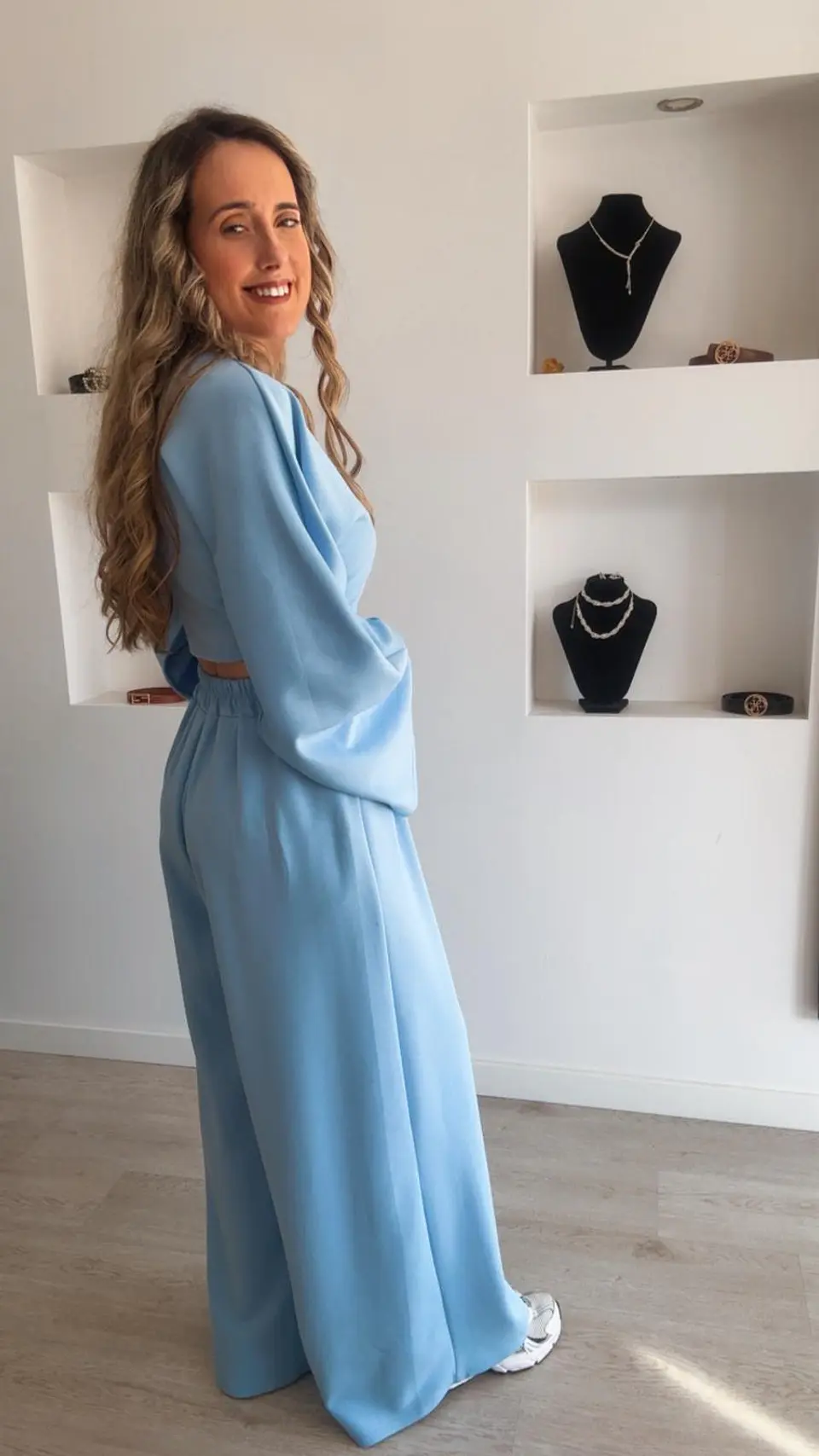 Conjunto com calça larga e camisola de manga larga - TU 2