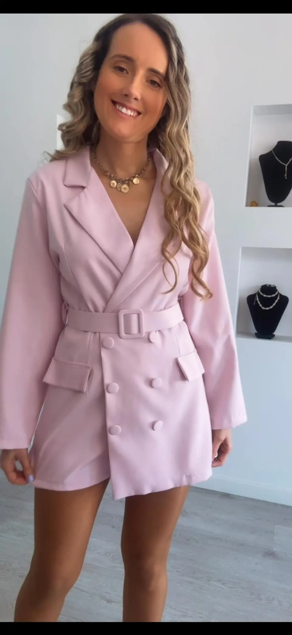 Macacão de calção com cinto - TU 13