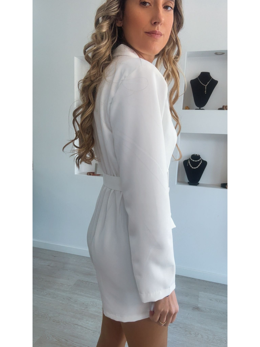 Macacão de calção com cinto - TU 2