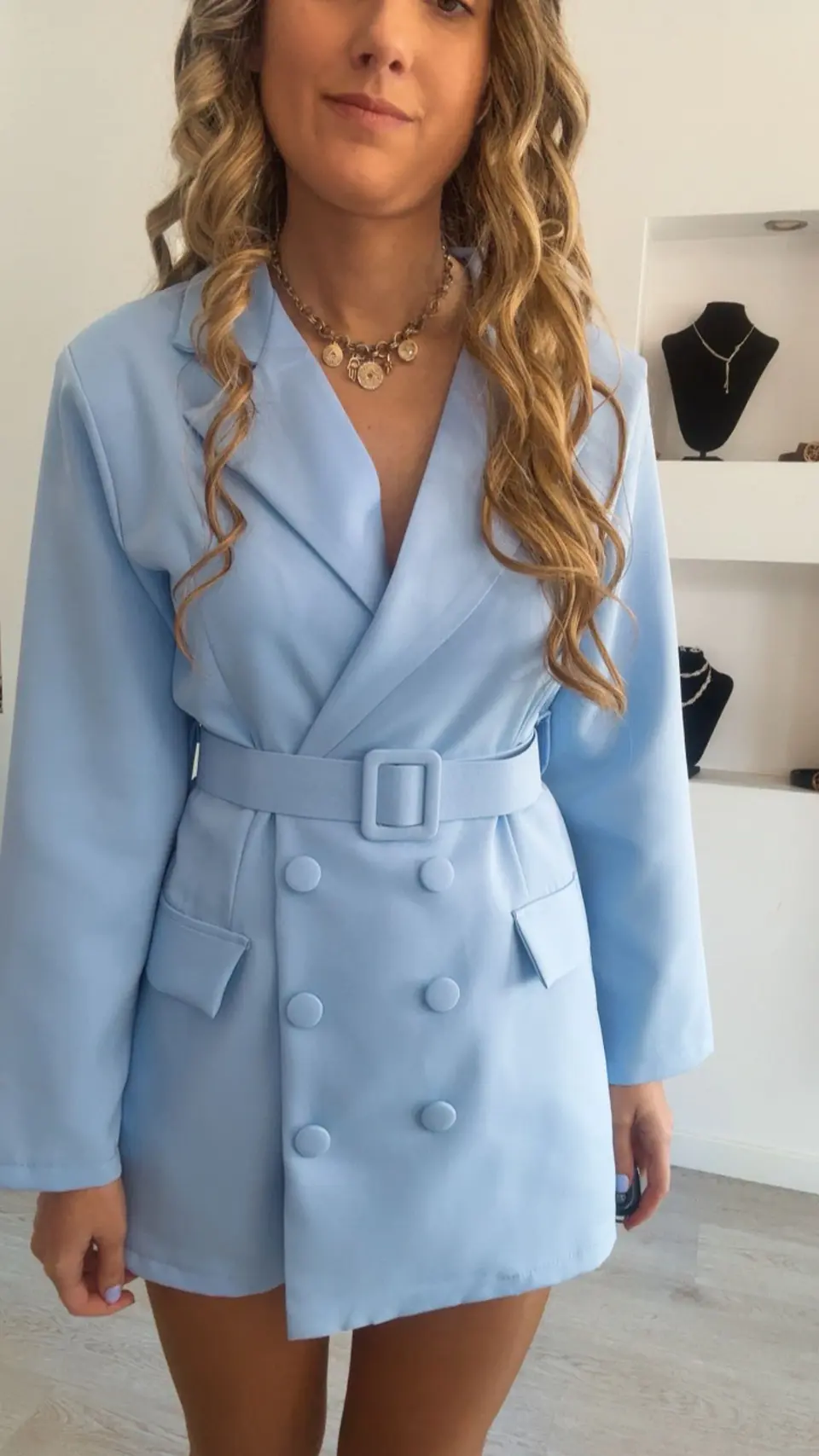 Macacão de calção com cinto - TU 7